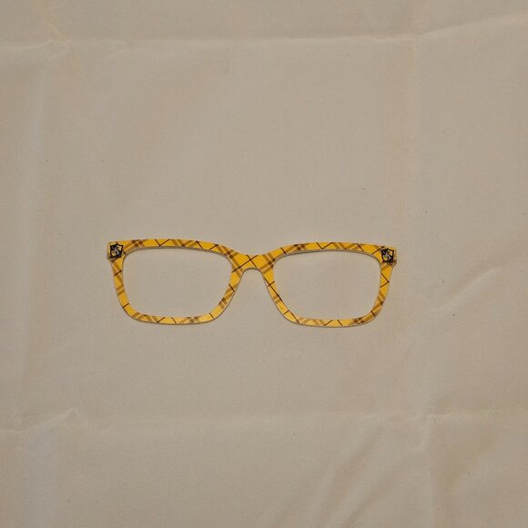 PAIR Eyewear - Larkin Toppers Harry Potter Hufflepuff Plaid EUC - Picture 1 of 3
